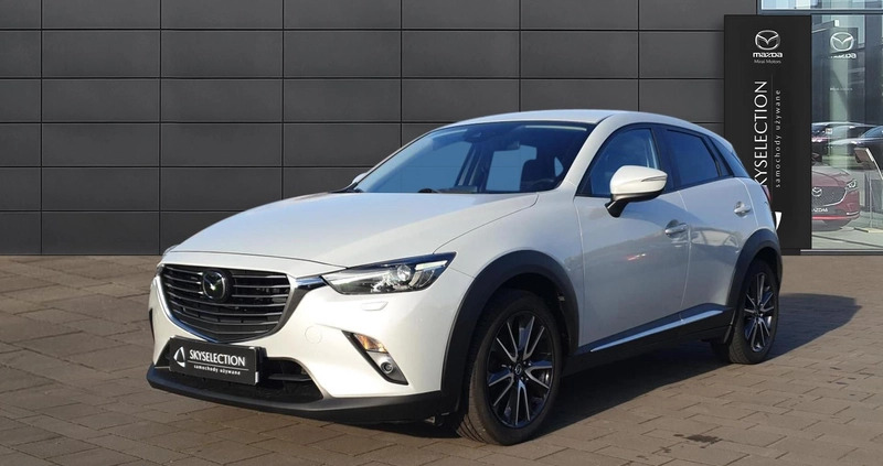 Mazda CX-3 cena 77900 przebieg: 170494, rok produkcji 2018 z Dukla małe 379